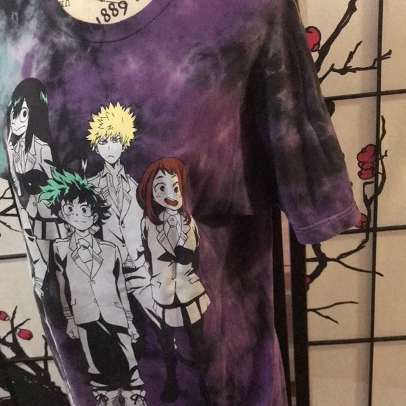 My Hero Academy funimation front and back designs size M - Picture 3 of 8